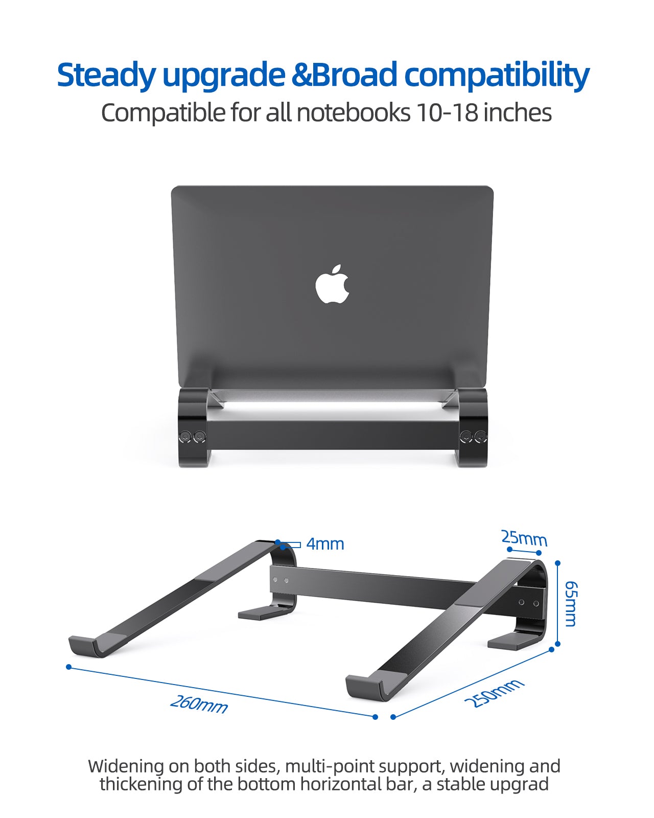 Portable  Aluminum Laptop Stand - Home Decor