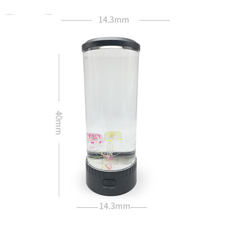 LED Jellyfish Aquarium Lamp Night - Home Decor