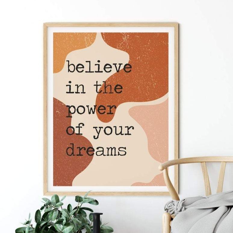 Boho Dreamers Canvas Wall Art Home Decor - Home Decor