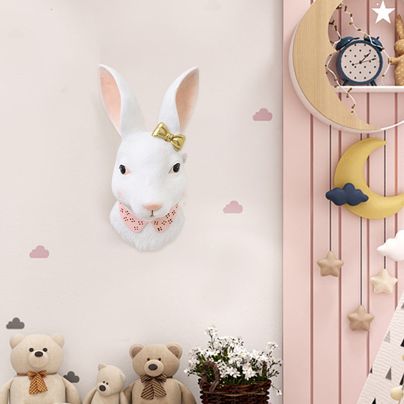 Home Original Cartoon Rabbit Wall Decor - Home Decor