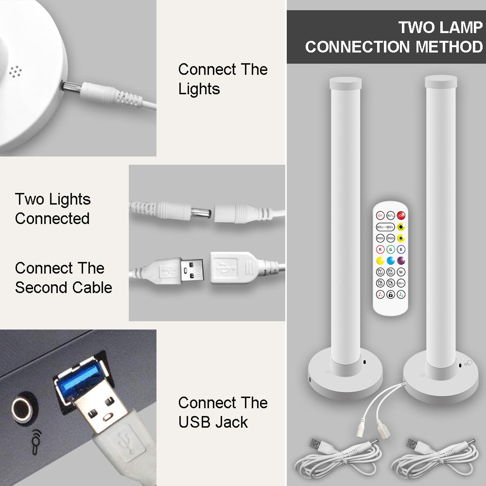 Touch LED Bedroom Light For Home - Home Decor