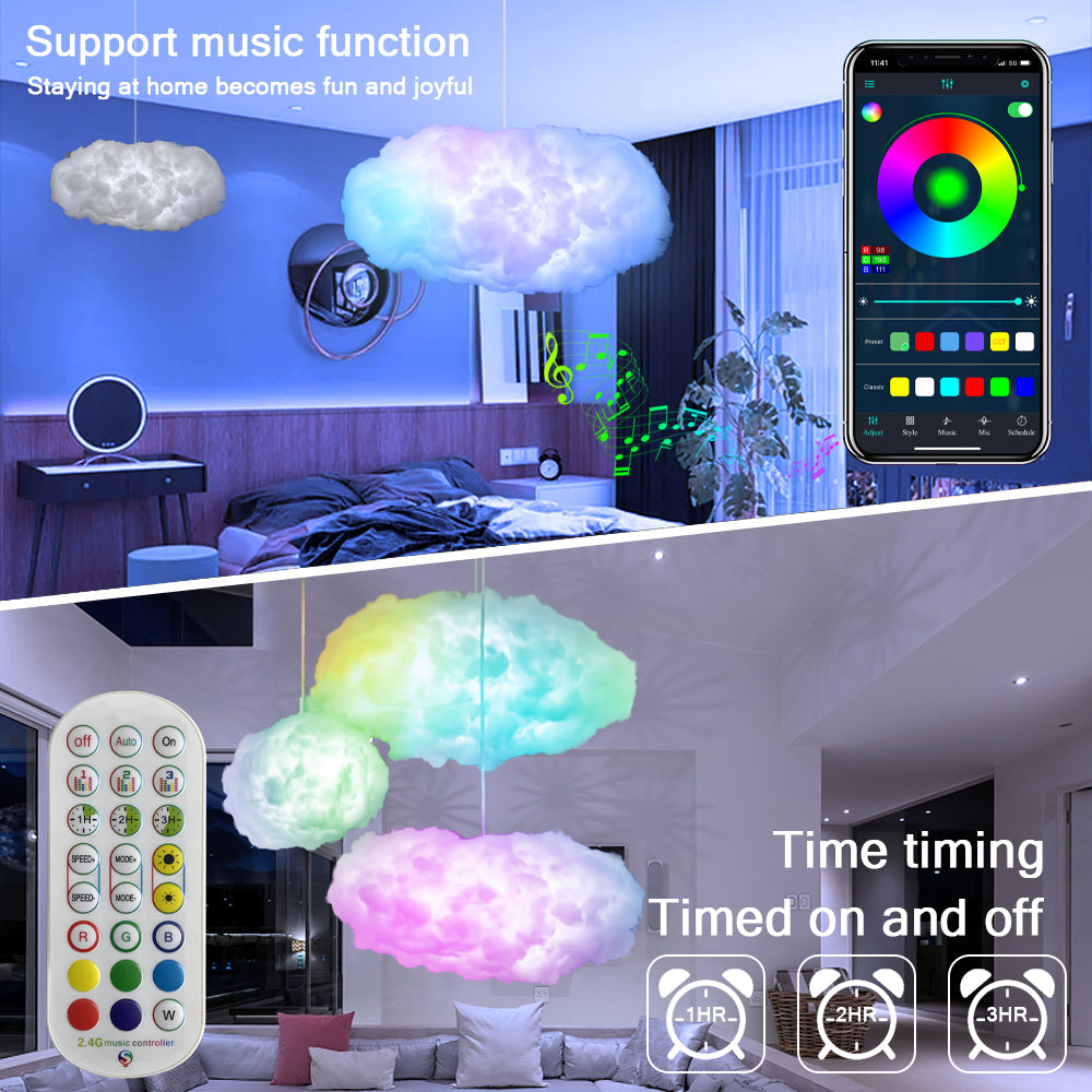 APP Control USB Cloud Light Home Decor - Home Decor